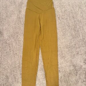 Aerie Mustard Yellow Leggings